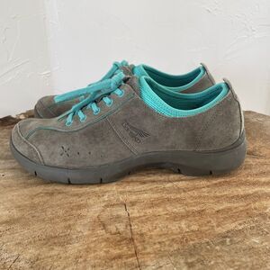 Dansko Shoes Womens 40 US 9.5‎ Elise Sneaker Suede Lace Up Walking Comfort Hike